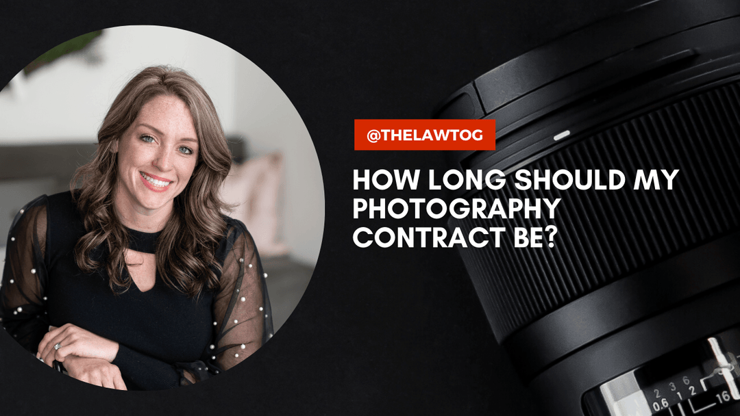 How long should my photography contract be?