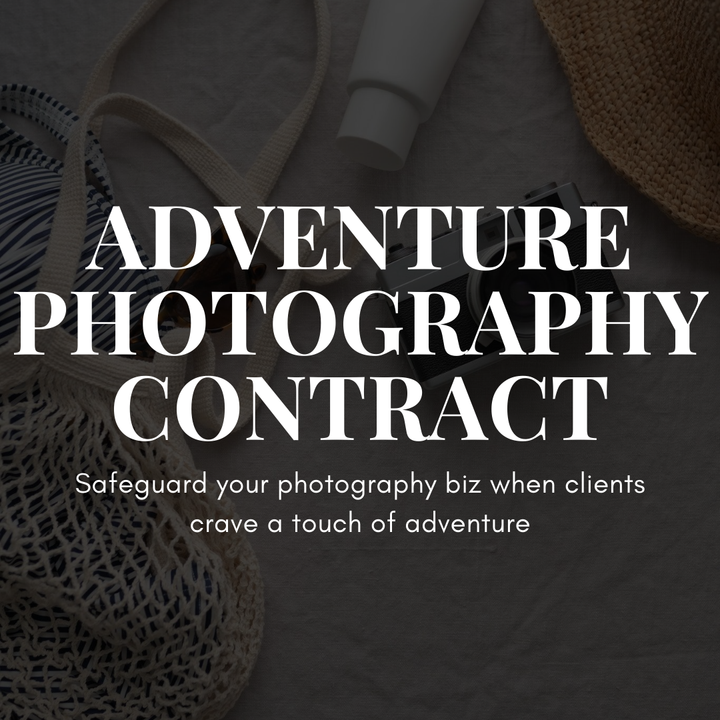 Adventure Photography Contract