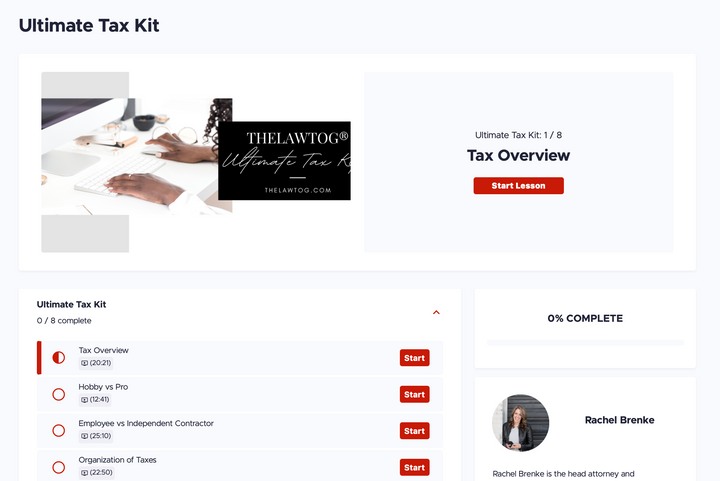 Ultimate Tax Kit